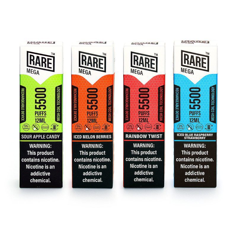 12 6 2021RAREMEGA5500PUFFS12ML allflavor 2