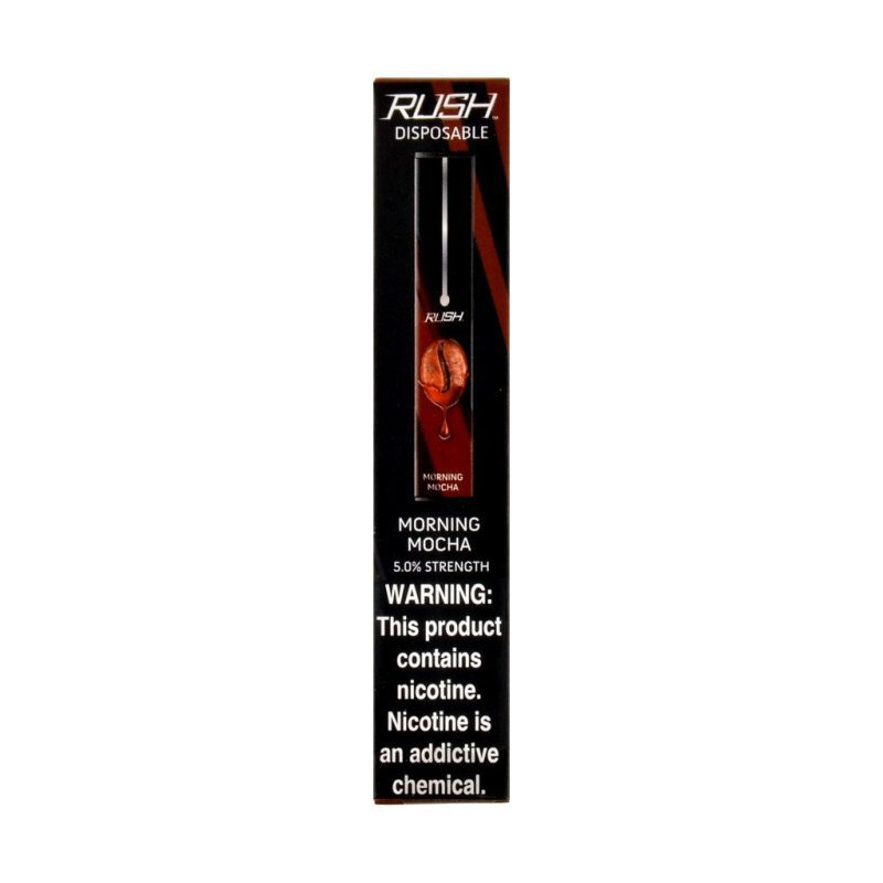 Rush Morning Mocha Disposable Vape Pen