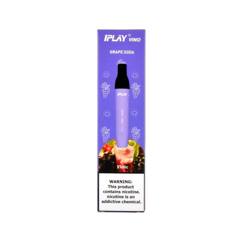 IPLAY Vino Disposable Vape Device Grape Soda