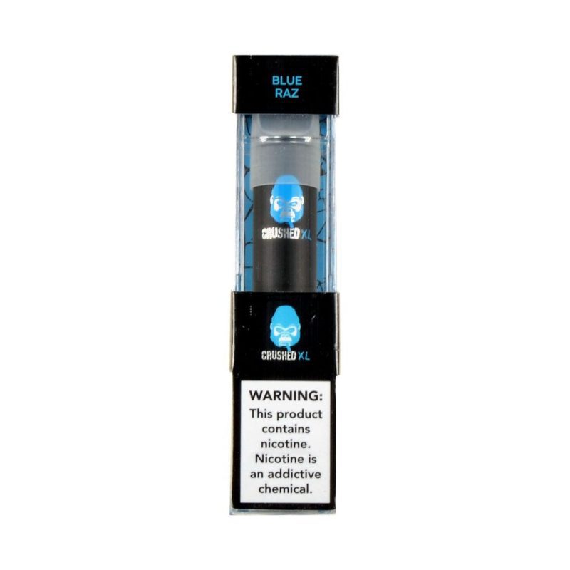 Crushed XL Disposable Vape Device Blue Raz