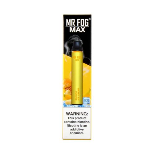 Mr Fog Max Disposable Vape Pen Banana Ice Cream