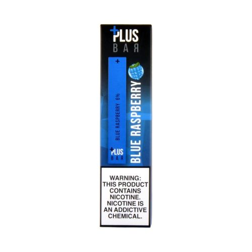 Plus Bar Disposable Vape Device Blue Raspberry