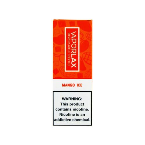 VaporLax Max Disposable Vape Mango Ice