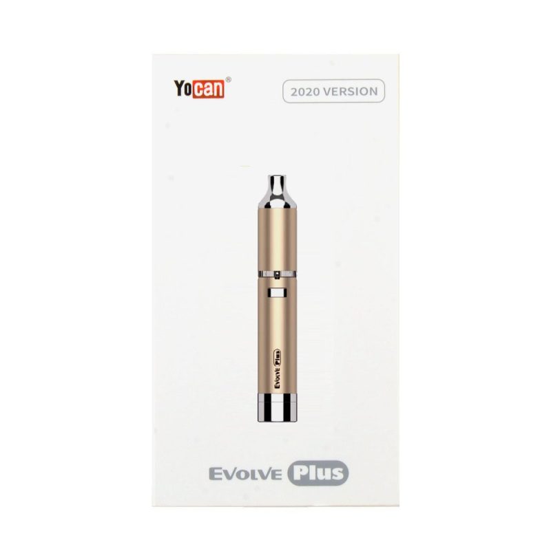 Yocan Evolve Plus Vaporizer Champagne Gold