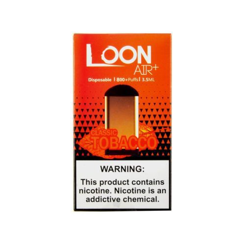 Loon Air Plus Disposable Vape Classic Tobacco