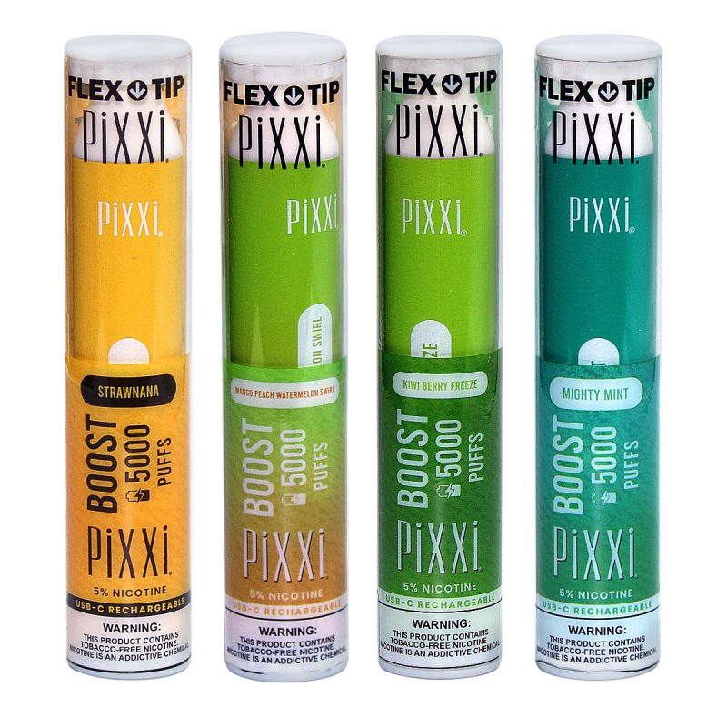 PIXXIBOOST5000PUFFS allflavors 2